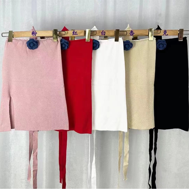 Summer new style pure lust style corsage slit tube top halter neck top for women