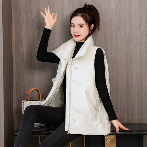 Actual shot of 2024 new style vest for women, short fashion, Korean version, loose, large size, casual jacket for women, Taobao