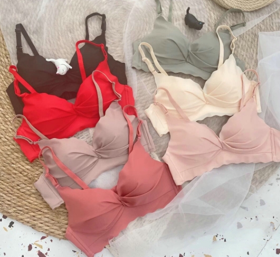 New style seamless underwear for girls, small breasts, small breasts, anti-sagging, no wires, adjustable sexy bra