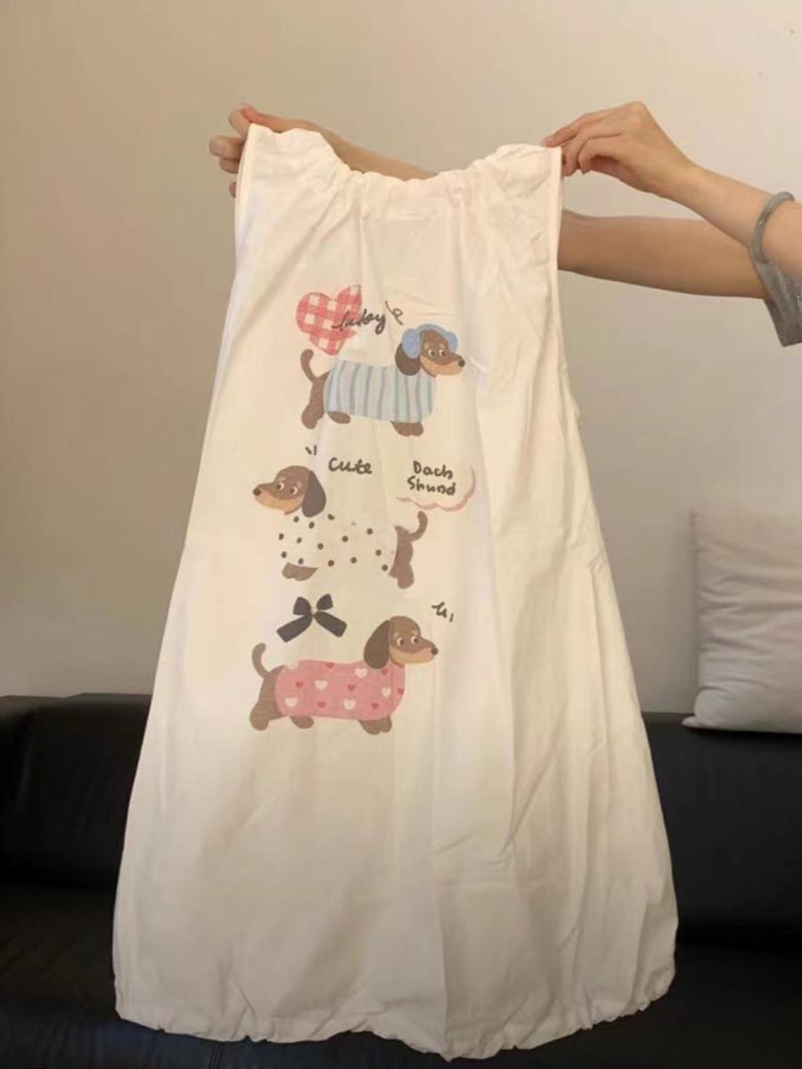 Sleeveless vest for women summer 2024 new Korean girly style loose, lazy, versatile, western style tops for women