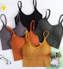 Kaka's same style big u beautiful back underwear bottoming tube top with wrapped chest seamless camisole women's outer bra