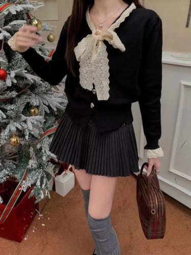 2024 Hot Girl Pleated Half Body Skirt for Autumn and Winter, High-Waisted, Slimming, Sexy Short Skirt