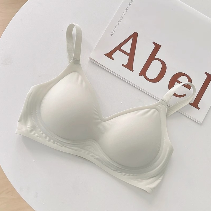 Small breast push-up bra lift 7.0 fixed cup small cool breeze summer new jelly glue comfortable underwear for women
