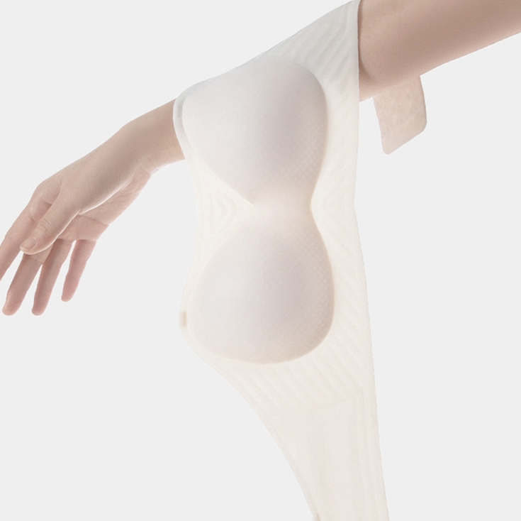 Wang Zhaaha Women's anti-slip tube top bra for small breasts and thin summer seamless strapless anti-falling bra