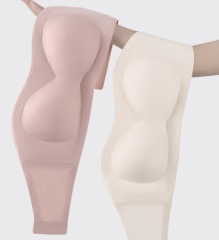 Strapless underwear for women, anti-slip, push-up, small breast, tube top, breast-wrapped summer, anti-exposure, traceless, one-piece ice silk underwear