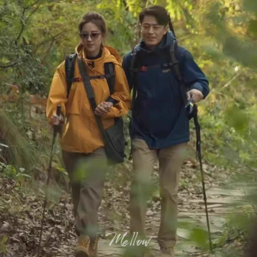 The Story of Rose Liu Yifei's same style outdoor jacket for women spring and autumn 2024 new workwear mountaineering clothing trend