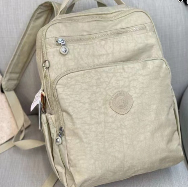 Bobu men's and women's backpacks are lightweight multi-layered student computer schoolbags with large travel capacity and can be inserted into travel luggage pole backpacks