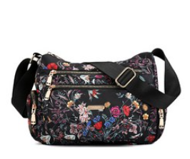 New large-capacity multi-compartment mommy printed dumpling bag for shopping and working single shoulder crossbody bag for women wholesale