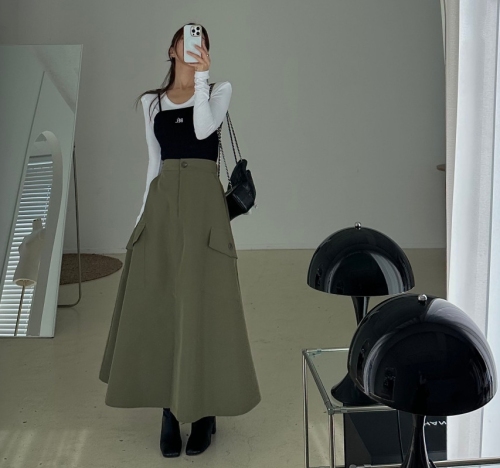 Original A-line long skirt