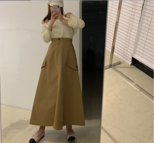 Original A-line long skirt