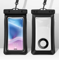 Inflatable bag mobile phone waterproof case transparent swimming waterproof bag plus size floating mobile phone waterproof bag