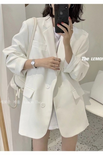 2024 new niche design spring and autumn high-end professional suit small black suit jacket for women