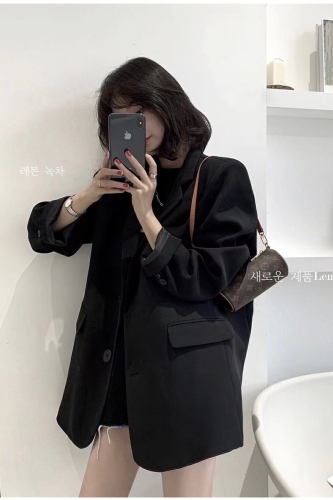 2024 new niche design spring and autumn high-end professional suit small black suit jacket for women