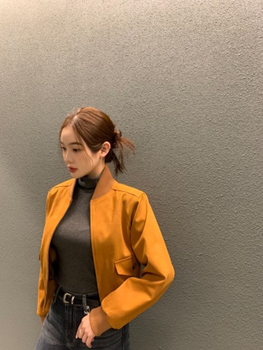 Korean chic autumn and winter suede jacket