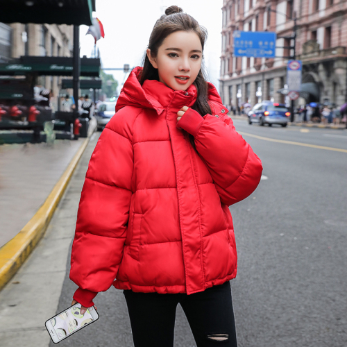 New winter clothing ins Korean version short thickened down cotton coat female students loose coat bread coat cotton-padded jacket