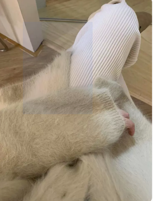 Gentle wind milk fufu raccoon velvet sweater mink velvet coat women's autumn and winter thickened lazy Korean v-neck knitted cardigan