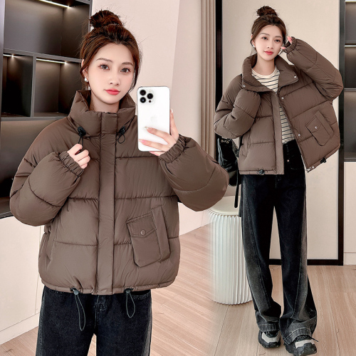 Short down jacket for women winter 2024 new fashion Korean style thickened small man's bread coat cotton jacket