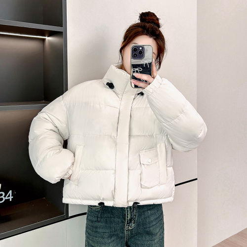 Short down jacket for women winter 2024 new fashion Korean style thickened small man's bread coat cotton jacket