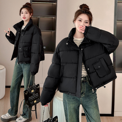 Short down jacket for women winter 2024 new fashion Korean style thickened small man's bread coat cotton jacket