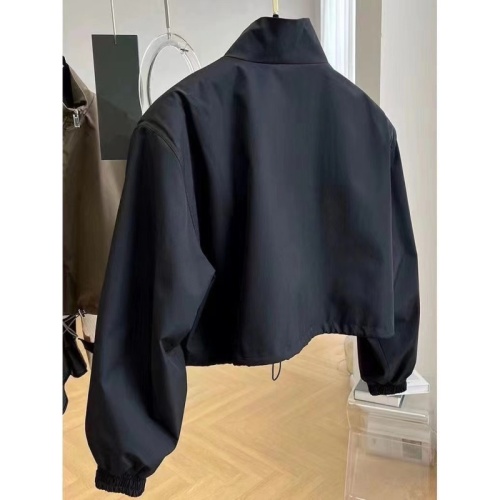 Jacket for women spring and autumn 2024 new high-end chic stand-up collar short casual small workwear temperament jacket