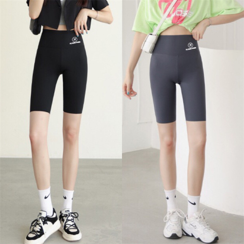 Shark skin leggings women's outer wear thin butt-lifting tight yoga shorts Barbie pants