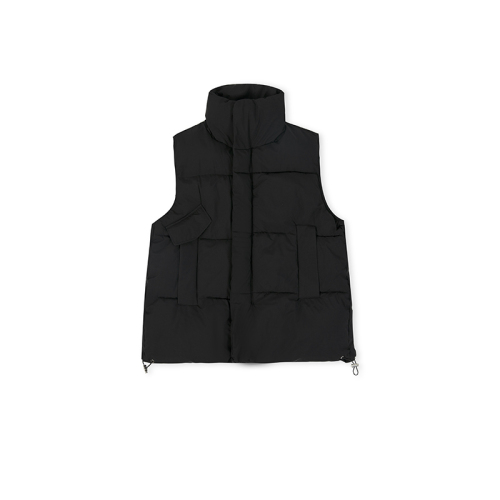 Actual shot of internet celebrity vest for women 2024 autumn and winter new Korean style niche ins down jacket vest
