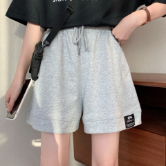 Sports shorts for women summer ins trendy bf style casual students high-waisted mid-pants running loose five-point pants hot pants