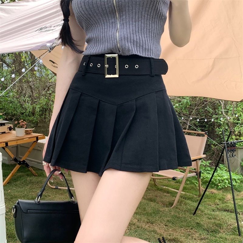 New hot girl high waist versatile hip-covering short skirt