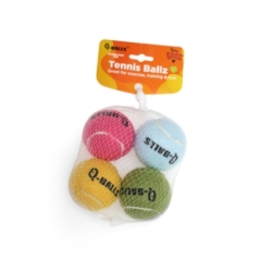 Qmonster dog toy ball sports tennis Shiba Inu medium and large dog vocal interactive training pet supplies