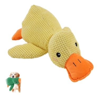 Dog toy plush, bite-resistant, molar-making sound, puppy boredom relief artifact, golden retriever pet supplies