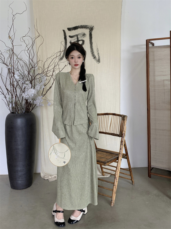 Plus size women's clothing for fat women autumn fashion slimming suit