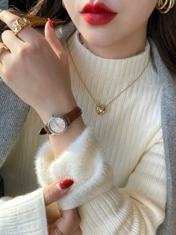 Sweater new style popular style plus velvet thickened bottoming sweater for women autumn and winter warm inner half turtleneck sweater