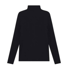 Good quality and powerful German velvet half turtleneck women's new autumn and winter long-sleeved warm and slim-fitting top