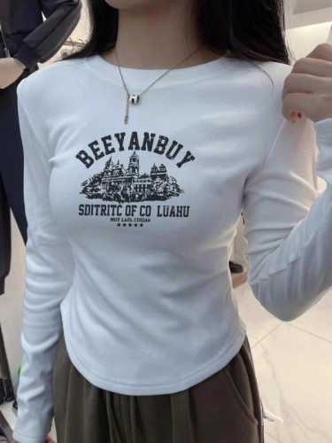 Already shipped German velvet bottoming shirt for women to wear with autumn and winter long-sleeved brushed T-shirt plus velvet thickening slimming clothes