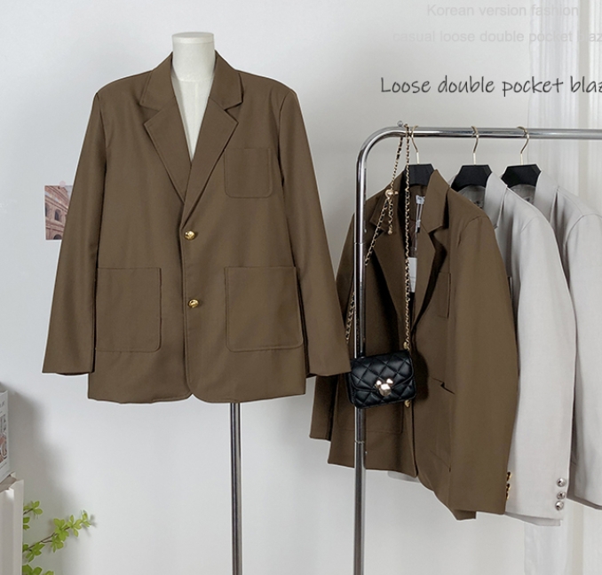 Early Autumn Zurich Show Fashionable Fashion Suit Loose Casual Suit Jacket Women's Autumn