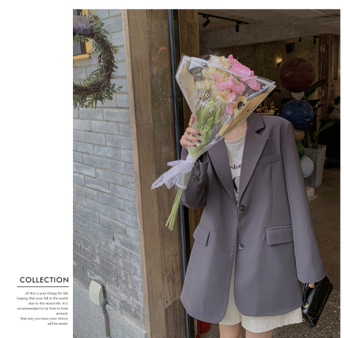 Street blazer women's new style small chic high-end design niche suit