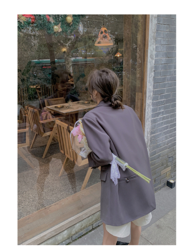 Street blazer women's new style small chic high-end design niche suit