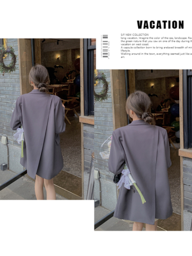 Street blazer women's new style small chic high-end design niche suit