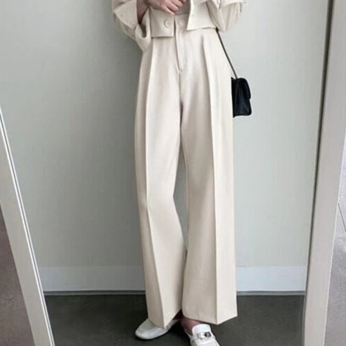 Oversize brown jacket for women 2024 spring and autumn small high-end street style new Korean casual suit
