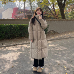 Women's winter coats, cotton jackets, new popular styles, thickened oversize long bread coats, winter clothes