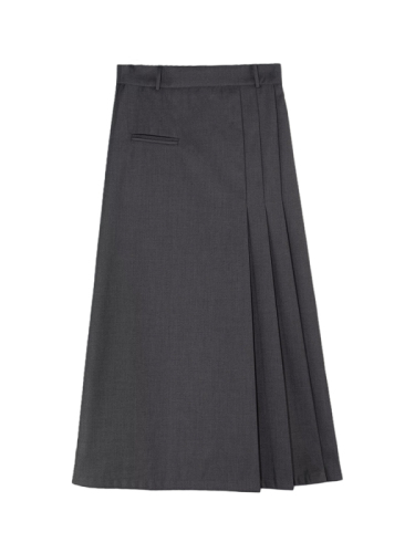 Autumn new suit skirt women's high waist hip skirt A-line mid-length skirt one-step skirt