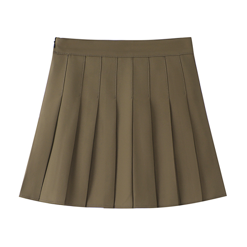 Pleated skirt extension + safety pants + zipper + J K uniform skirt skirt short skirt autumn and winter