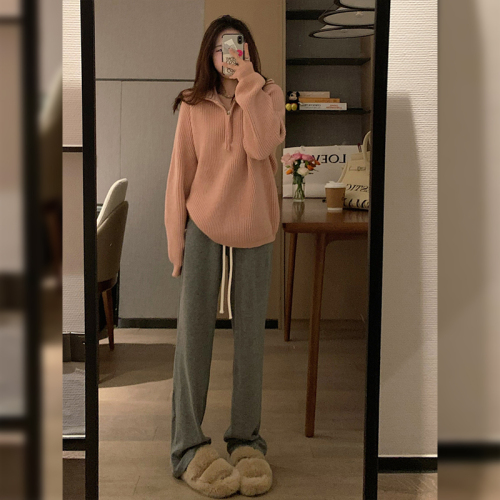 New gentle style, high-end, soft and waxy, this year's popular beautiful sweaters for women, thickened tops in autumn and winter