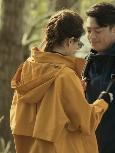 Liu Yifei and Huang Yimei's new autumn hiking jacket, lightweight three-in-one windproof outdoor couple's jacket for women