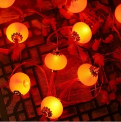 Lanterns Solar Lanterns Lantern Decoration Lantern Festival Lantern Festival String Tassel Wholesale Spring Festival Arrangement Festive Sun Small