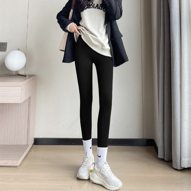 Item: Autumn/Winter Shark Trousers Large Size Leggings for Women, Sporty Fat M, Abdominal Control, Slimming Tight Yoga Pants