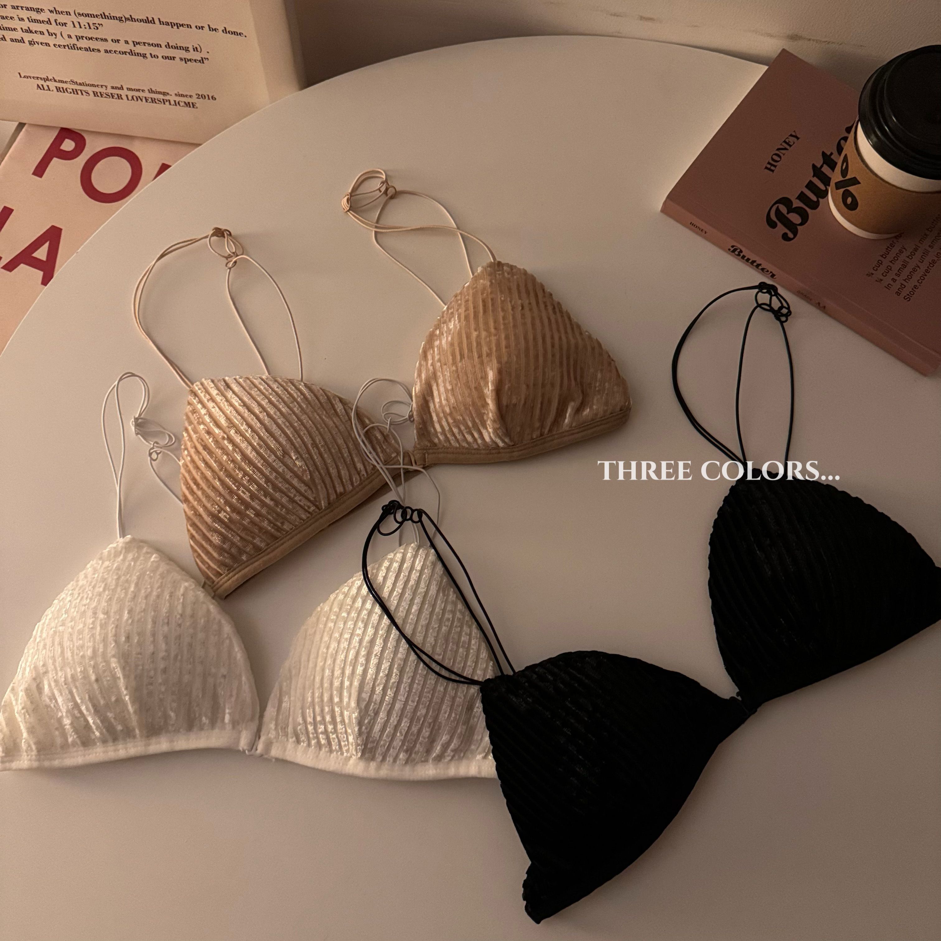 Real shot~Gold velvet vertical striped suspender tube top autumn new gentle style sexy breast wrap