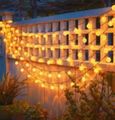 LED solar bubble ball ball lanterns flashing string lights outdoor starry Christmas decoration small lanterns