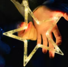 LED Christmas lights suction cup lights snowman bells elk window shop Christmas atmosphere decoration hanging lights lanterns