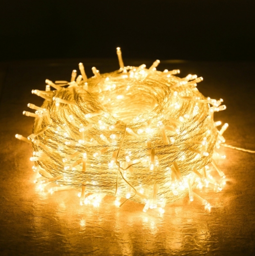 LED Christmas outdoor camping tent canopy wedding decoration small star lights round ball colorful lights string lights